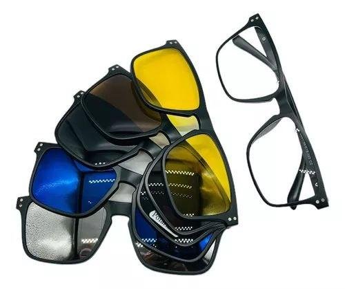 Monture+lunettes de soleil 5en1